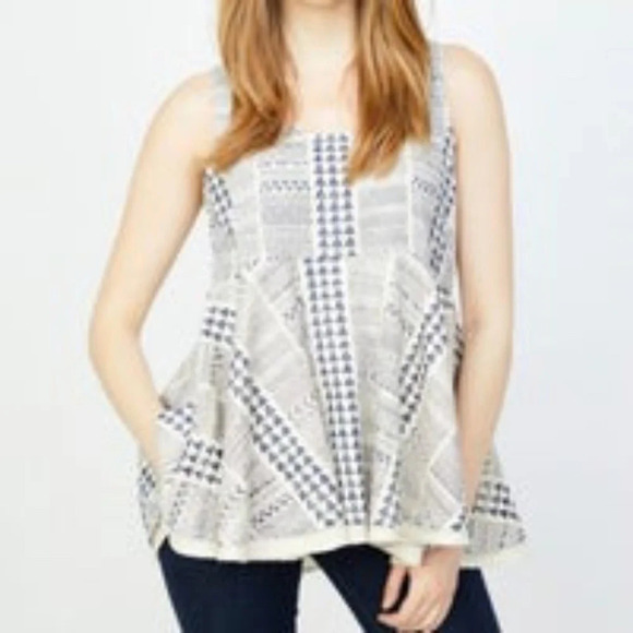 Anthropologie RD+koko Peplum Top NWT - Picture 1 of 6